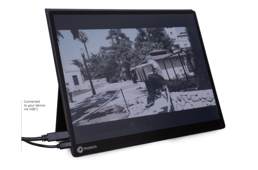 Modos Flow 便携屏预热：配 13.3 英寸黑白 / 彩色 60Hz 墨水屏面板，搭开源固件