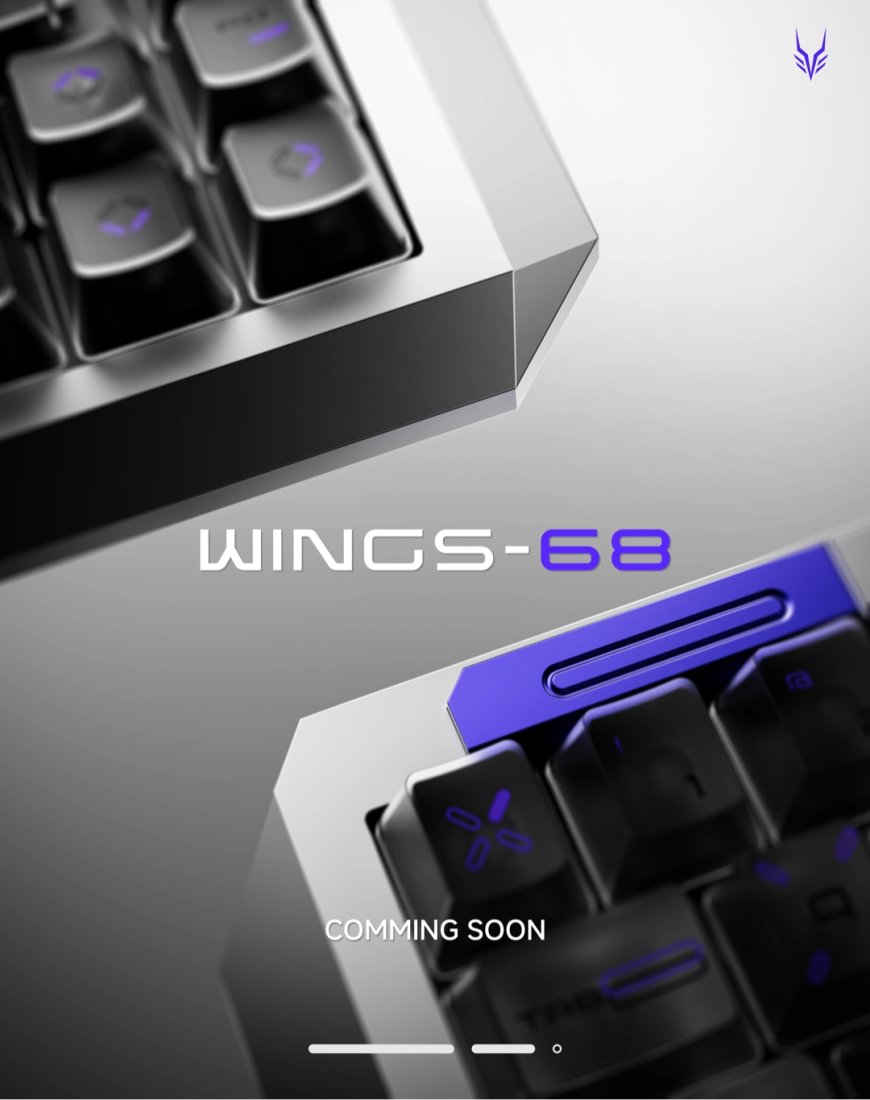 棱角分明：金河田预热品牌首款全铝旗舰级磁轴键盘 WINGS-68