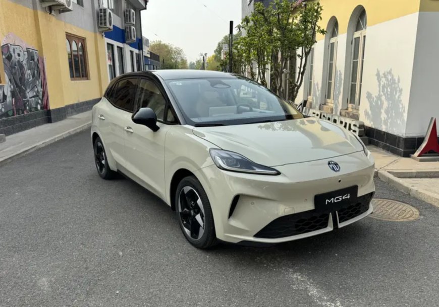 2026 款上汽名爵 MG4 实车亮相，将于 4 月 24 日北京车展上市