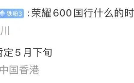 消息称荣耀 600 手机国行暂定本月下旬上市：搭骁龙 8 Elite 芯片、备案配色有 6 款