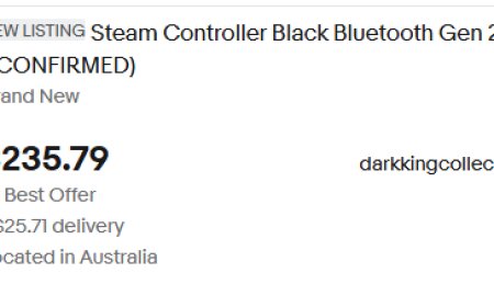 Steam 手柄开售秒没，黄牛转手卖三倍价