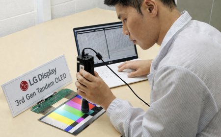 LG Display 展出第三代 Tandem OLED 面板和 5K RGB OLED 显示器面板