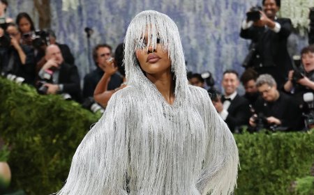 Teyana Taylor Is a Vision in Fringe Dress at the 2026 Met Gala