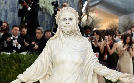 Heidi Klum Is Unrecognizable in Veiled Lady Look at the 2026 Met Gala