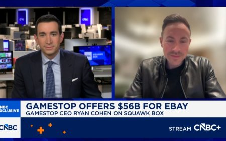 GameStop CEO baffles CNBC anchors in bizarre interview