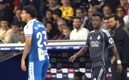 Vinicius Junior to Espanyol defender: “Later you’ll be asking for my shirt, you’re going to Segunda”