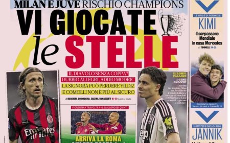Today’s Papers – Milan and Juventus risk, Inter change