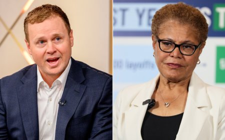 Former reality TV personality Spencer Pratt lashes out at LA Mayor Karen Bass over 'insane, psycho' comments