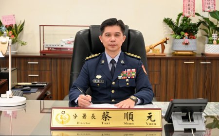 海巡署南部分署長蔡順元履新　強化科技戰力全面守護南部海域