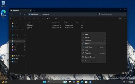 Windows 11右键菜单终于加回“刷新”