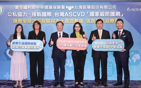 動脈粥狀硬化心血管疾病國人第二大死因  健保署聯合產學醫聯手建構「國家級防護網」