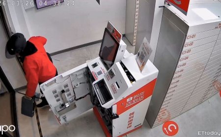 蝦皮智取店遭蒙面大盜6連竊！作案僅5分鐘搜刮102萬　2嫌收押