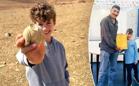 Rare 1,700-year-old relic accidentally uncovered during child’s hunt stuns archaeologists