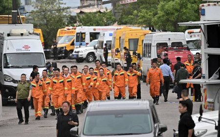 At least 82 killed after massive gas explosion rips through coal mine in China