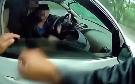 Baby pulled from vehicle trapped in raging floodwaters in dramatic rescue caught on video