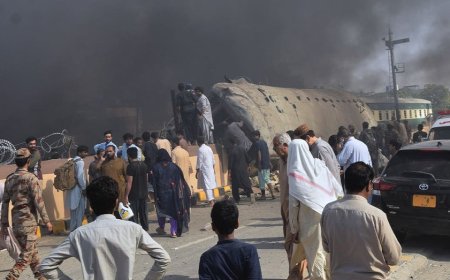 Deadly suicide blast rips through Pakistan train route, killing at least 23