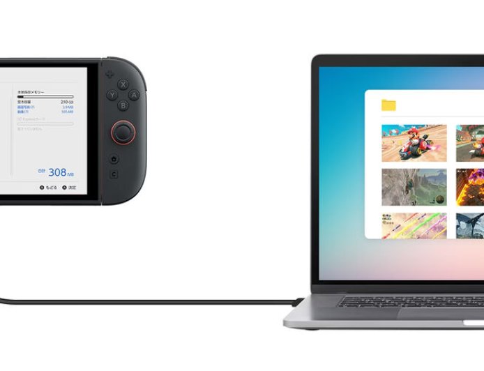任天堂示範Switch 2截圖傳輸PC！一條線搞定...初代就有此功能