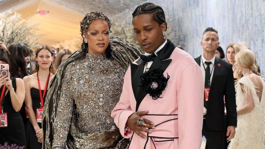 Rihanna and ASAP Rocky Arrive Fashionably Late to Met Gala 2026
