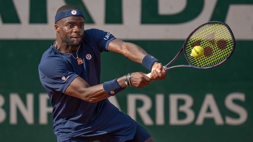 American Frances Tiafoe clashes with French Open opponent during comeback win