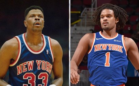 Mayor's Office hangs Ewing's retired number for Knicks player who barely saw court at NBA Finals parade