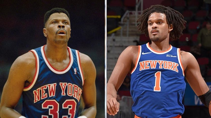 Mayor's Office hangs Ewing's retired number for Knicks player who barely saw court at NBA Finals parade