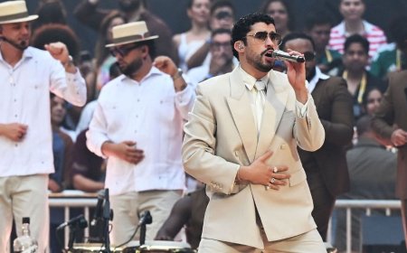 Bad Bunny Lands First Emmy Nod For Super Bowl Show