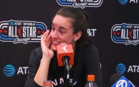 Caitlin Clark just misses her chance to pitch LeBron on joining the Pacers