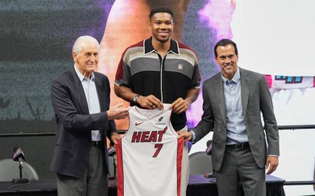 ‘Miami was the place for me to be’: Antetokounmpo ready to lead Heat