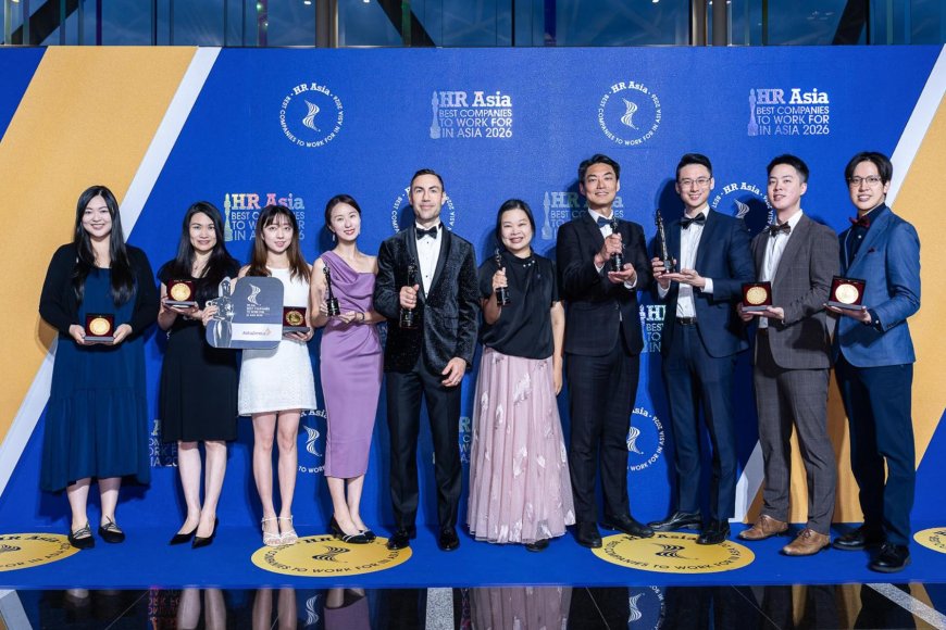 臺灣AZ蟬聯亞洲最佳企業雇主　一舉囊括四項 HR Asia 大獎