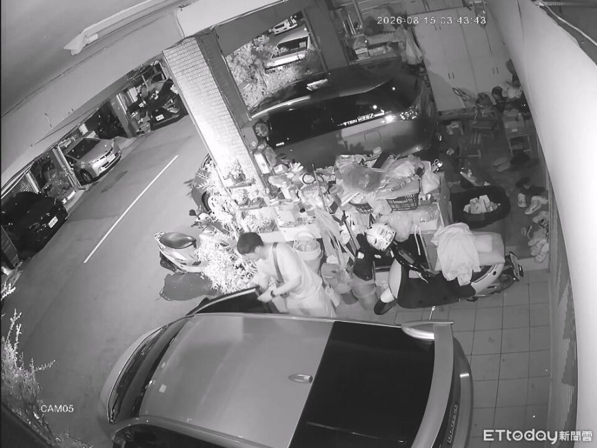 有監視器照偷！台中竊賊開車門待5分鐘　車主痛失11000元氣炸