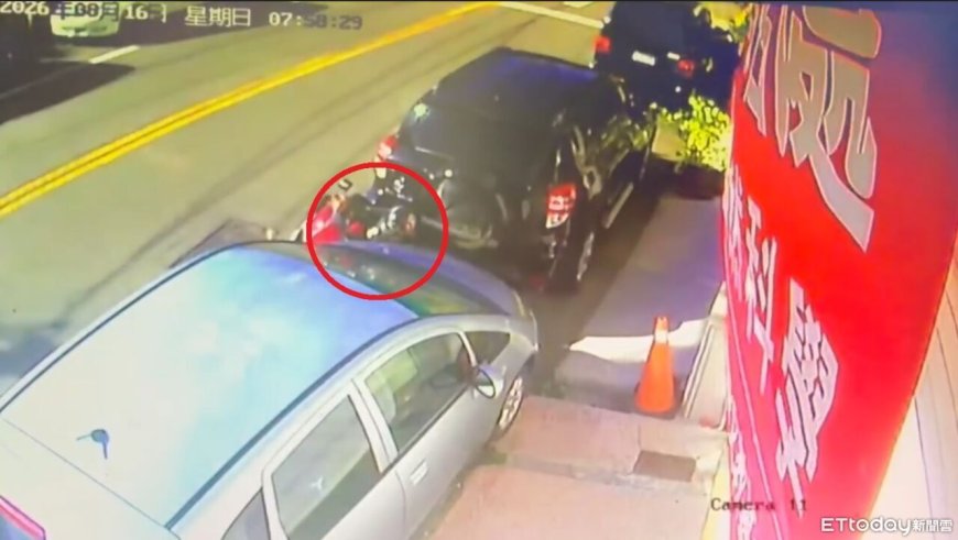 全面失控！大甲男抽「喪屍煙彈」逆向衝　慘卡2車縫隙糗大